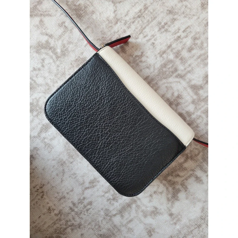 Coach Disney Keith Haring Riley Crossbody C6895 Mickey UFO Leather Bag